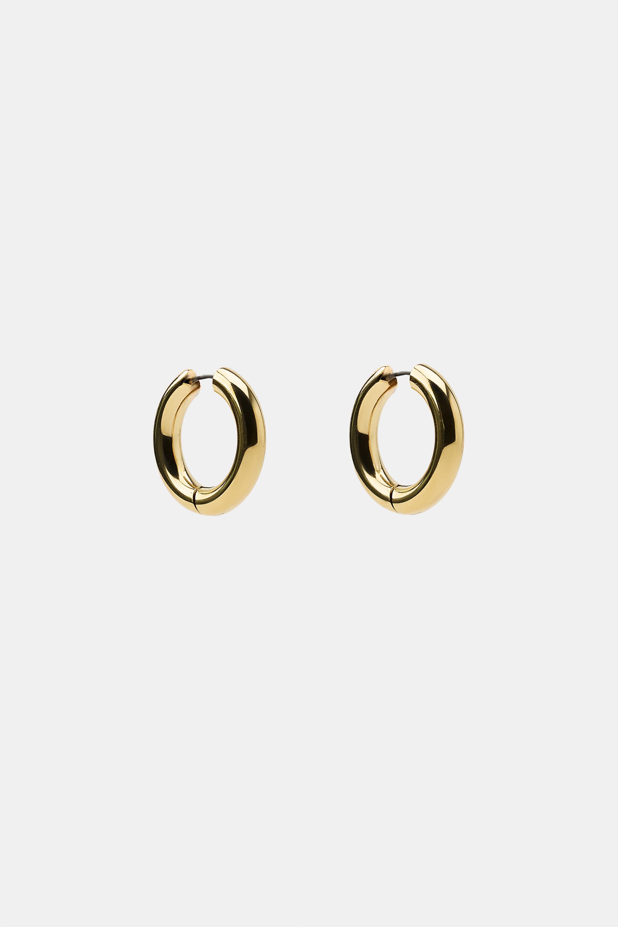 STAINLESS STEEL HOOP EARRINGS